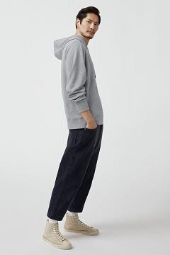 Ropa Canada Goose Hombre México - Huron Sudadera Con Capucha Grises ON9721453